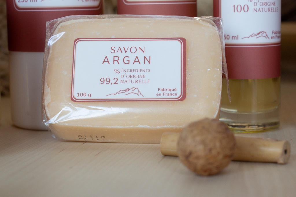 Savon végétal à l'huile d'Argan 100g