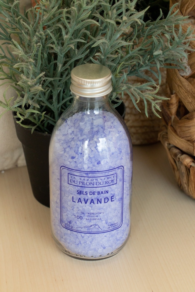 Sels de bain revitalisants à la Lavande 310g