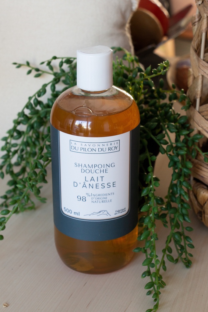 [SHAN02] Shampoing-douche au Lait d'ânesse Bio 500ml