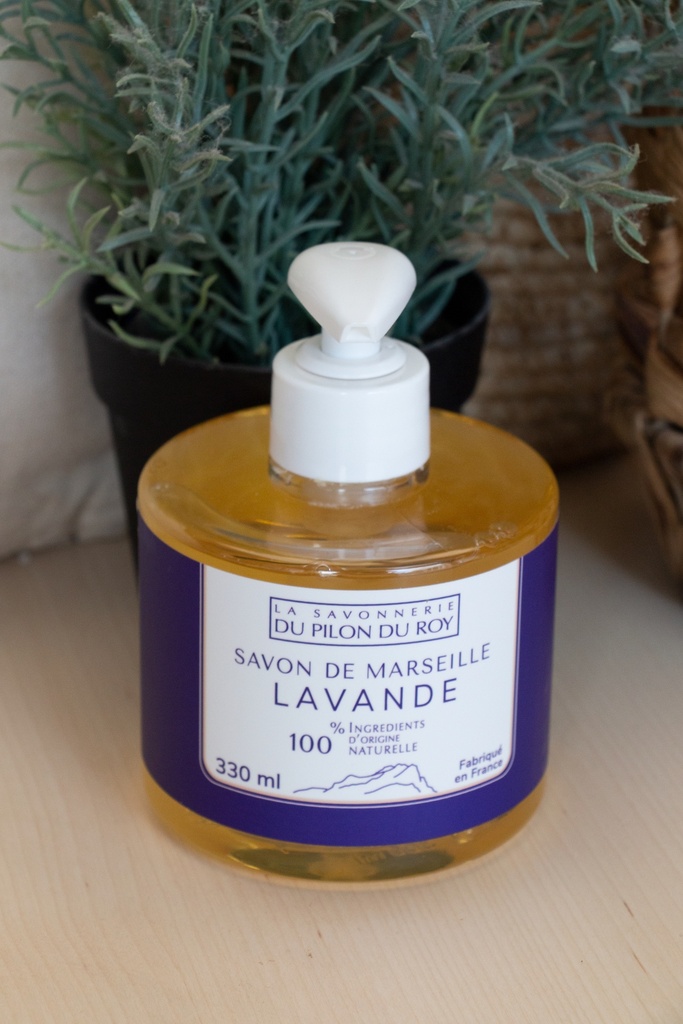 Savon liquide de Marseille à la Lavande 330ml