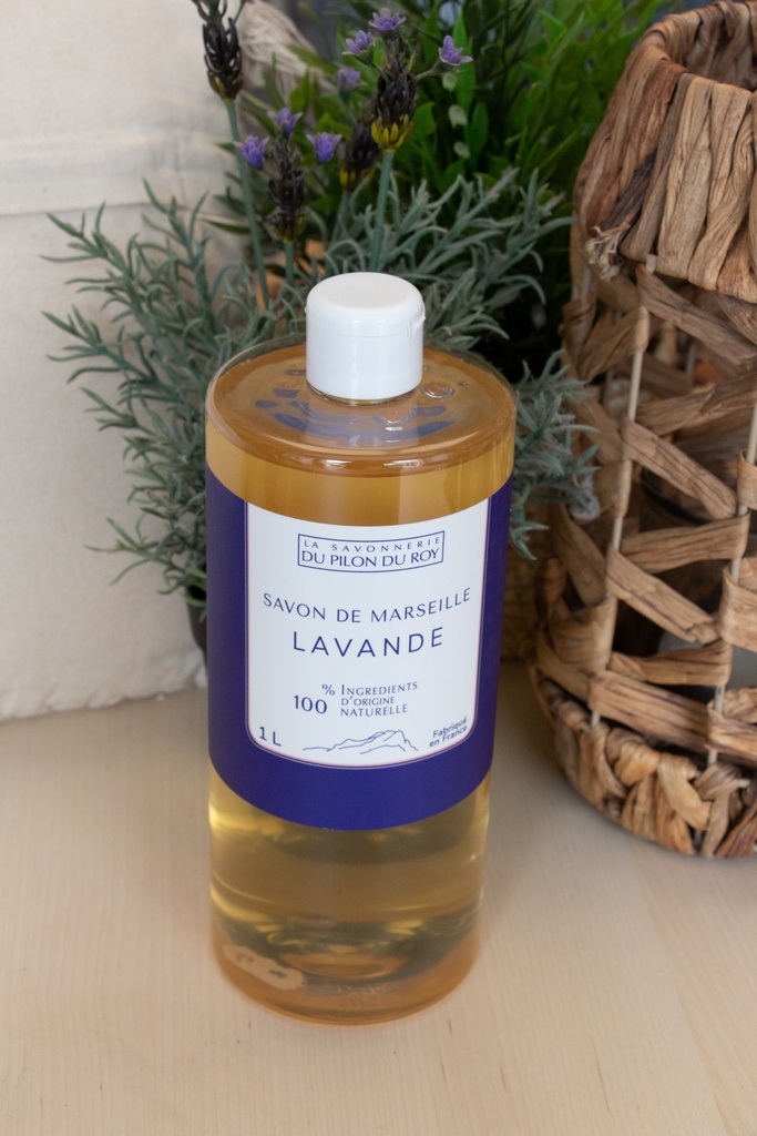 [SLL1L] Lavender Liquid Marseille Soap 1L refill