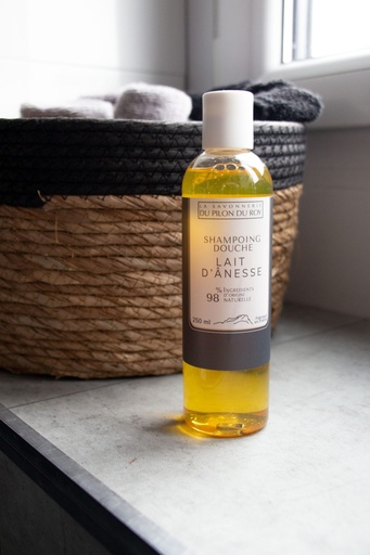 [SHAN01] Shampoing-douche au Lait d'ânesse Bio  250ml