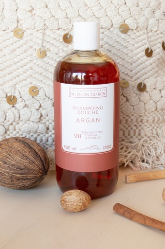 [SHARG02] Shampoing-douche à l’huile d’Argan Bio 500ml