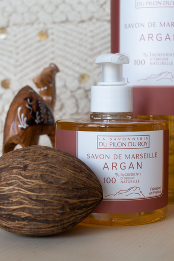 [SLA03L] Savon liquide de Marseille à l’huile d’Argan Bio 330ml