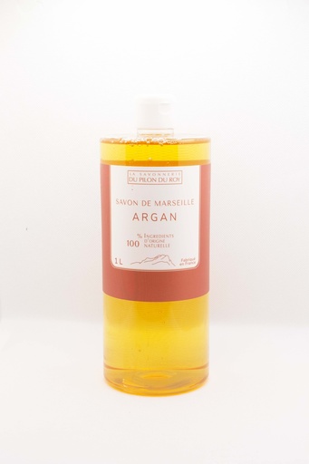 [SLA1L] Savon liquide de Marseille à l’huile d’Argan Bio 1L