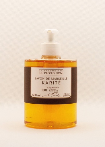[SLK05L] Savon liquide de Marseille au beurre de Karité 500ml