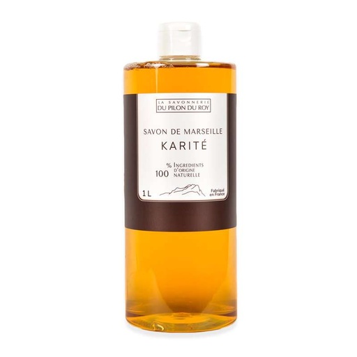 [SLK1L] Savon liquide de Marseille au beurre de Karité 1L