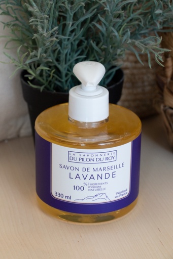 [SLL03L] Savon liquide de Marseille à la Lavande 330ml