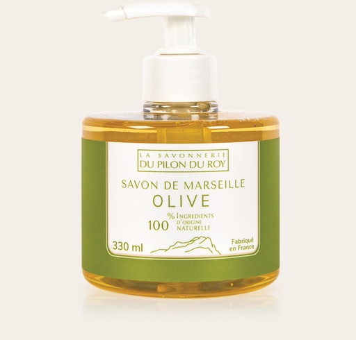 [SLO03L] Savon liquide de Marseille à l’huile d’Olive Bio 330ml