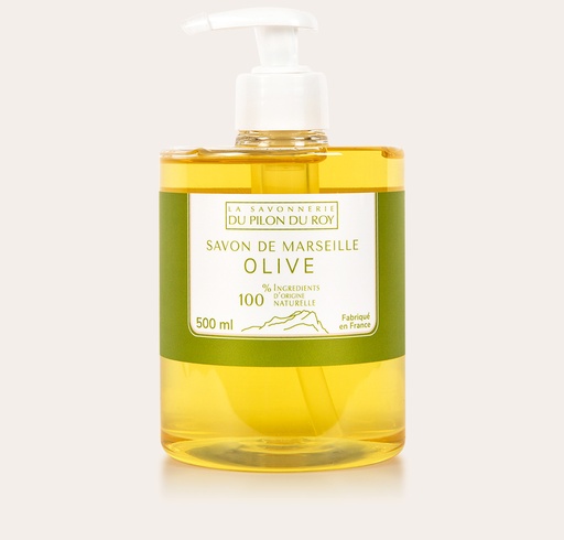 [SLO05L] Savon liquide de Marseille à l’huile d’Olive Bio 500ml