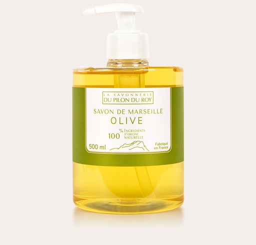 [SLO05L] Savon liquide de Marseille à l’huile d’Olive Bio 500ml